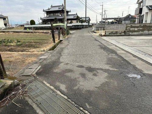 田の上４丁目　売土地の前面道路含む現地写真|前面道路含む現地写真