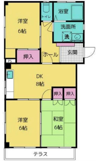 【間取り】 | シャトレ高山