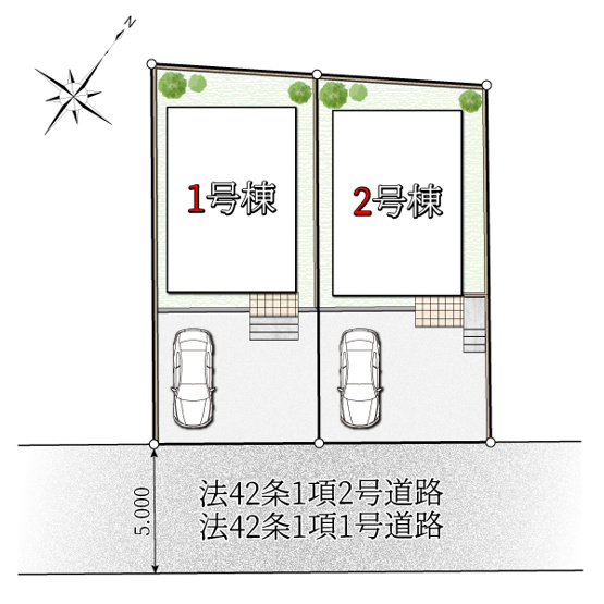 【区画図】 | マイホームは夢ではありません、ミライズホーム株式会社が一緒にサポートさせていただきます！ご要望をヒアリングさせてください。