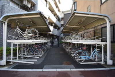【駐車場】 | グランヴァン上板橋 | 屋根付き駐輪場完備☆