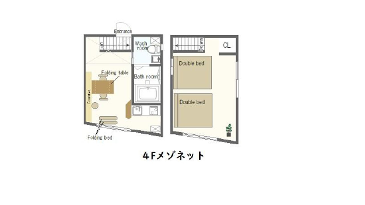 東京都杉並区西荻南3丁目　収益アパート　築浅物件の間取り