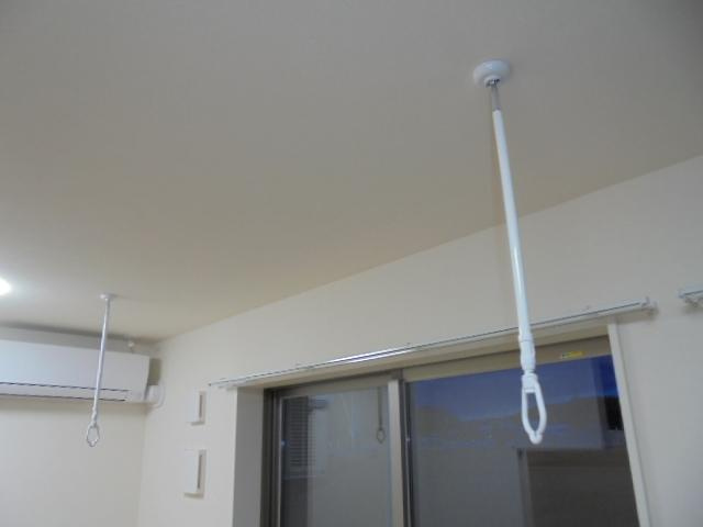 エスカーザの設備|室内物干し