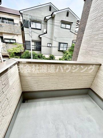 Navicubeのバルコニー