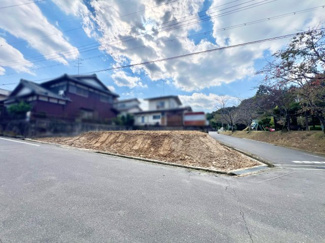 【前面道路含む現地写真】 | 栗東市小野　土地　注文住宅　建築条件なし