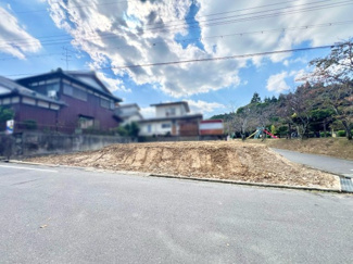 【前面道路含む現地写真】 | 栗東市小野　土地　注文住宅　建築条件なし