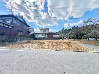 【前面道路含む現地写真】 | 栗東市小野　土地　注文住宅　建築条件なし