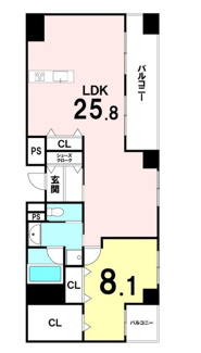 【間取り】 | コスモ守山5番館