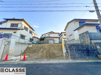 【前面道路含む現地写真】 | 宇治市琵琶台1丁目　売土地　建築条件付き