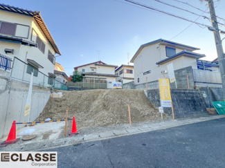 【前面道路含む現地写真】 | 宇治市琵琶台1丁目　売土地　建築条件無し