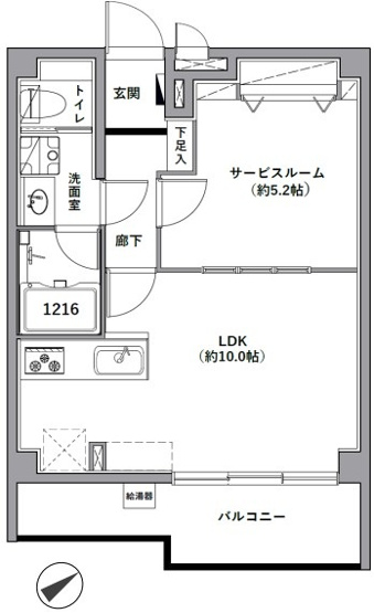 【間取り】 | 豊島ハイツ