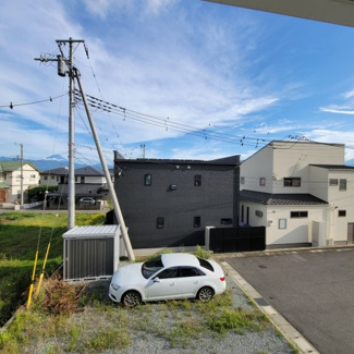 【展望】 | 甲府市羽黒町 R1年築の中古戸建 オール電化+太陽光パネル | バルコニーからの眺望