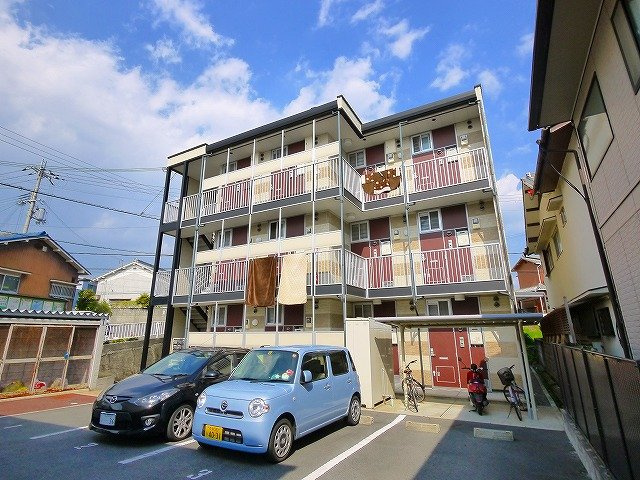 レオパレスクレールドゥの外観|きれいな外観です