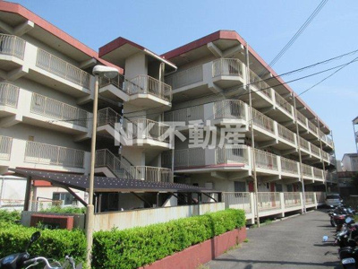 【外観】 | 西岩崎コーポ（河内花園賃貸） | きれいな外観です