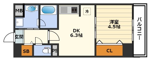 ma minetteの間取り