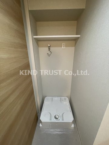 ma minetteの洗面所|広い洗面スペース