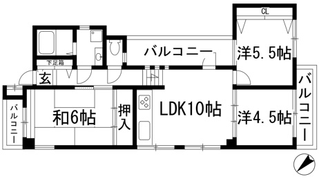 【間取り】