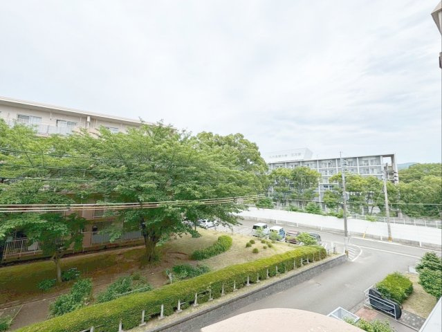 よろい坂団地の展望|バルコニーからの眺望です！