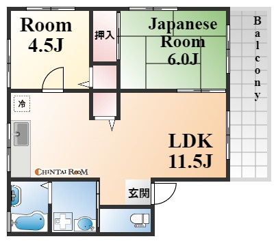プリマベーラ芦屋の間取り