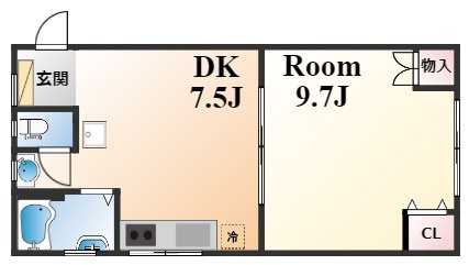 岡本梅林住宅の間取り