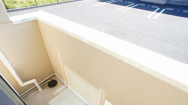 アルカンシェルⅠのバルコニー