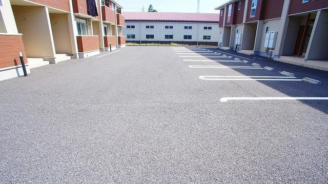 アルカンシェルⅠの駐車場