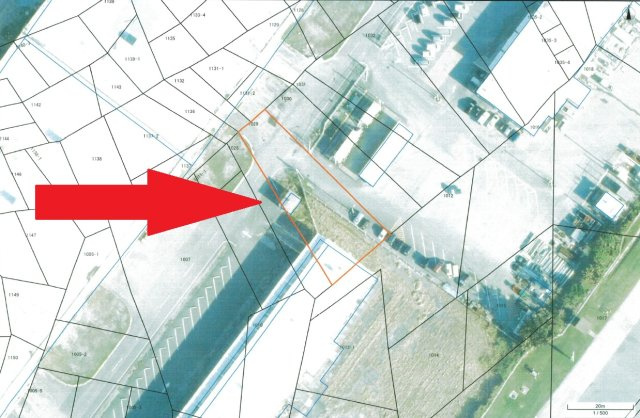 キャンプ・キンザー（浦添市牧港補給地区）軍用地の地図