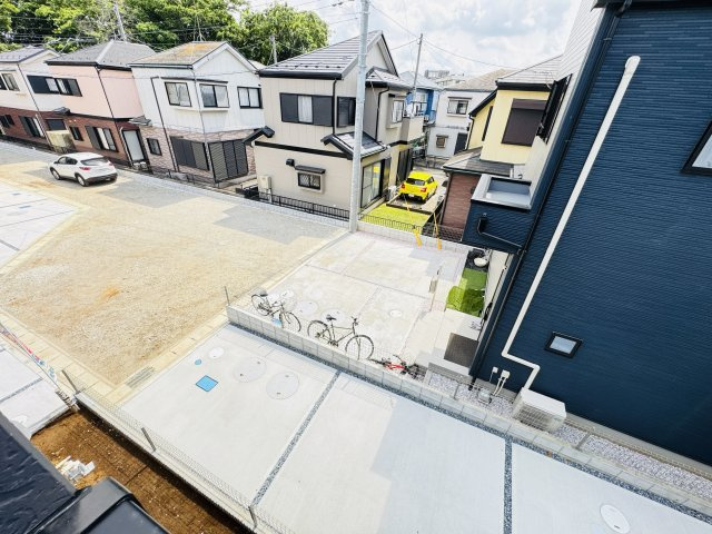 柏市花野井新築戸建（花野井13期）の展望|バルコニーより道路側眺望