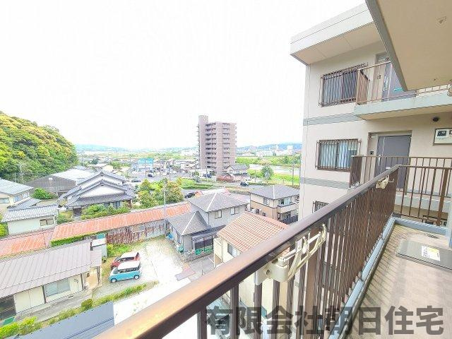 【展望】 | ネオハイツ松江 | バルコニーからの眺望です