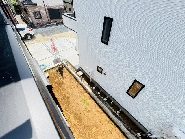 柏市花野井新築戸建（花野井13期）の展望|バルコニーより南側眺望