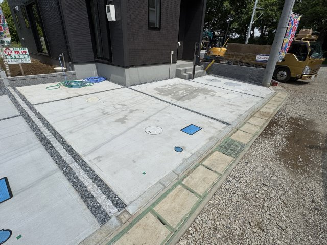 柏市花野井新築戸建（花野井13期）の駐車場|5号棟駐車スペース・２台駐車可