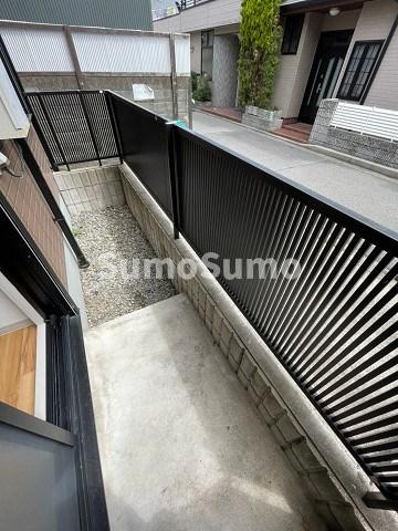 ハイム伊勢のバルコニー