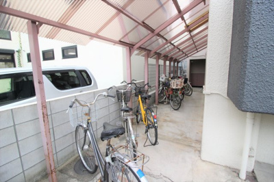 【その他共用部分】 | 山本マンション | ★屋根付き駐輪場★
