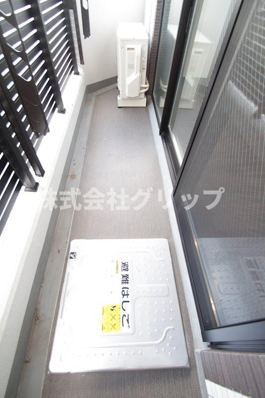 レジデンス1870のバルコニー