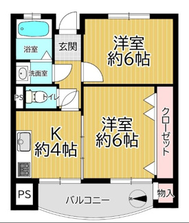 【間取り】 | ヴィラ岡崎