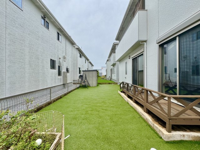 古河市坂間中古戸建の庭