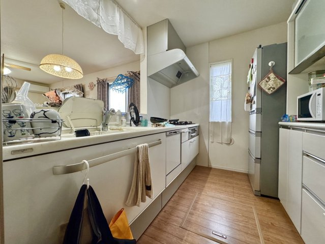 古河市坂間中古戸建のキッチン