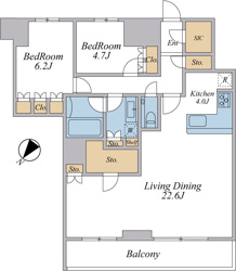 【間取り】 | ご自宅から現地まで、当社スタッフがお車にて、「お迎え・お送り」をしております。ぜひお気軽にお問い合わせくださいませ♪
