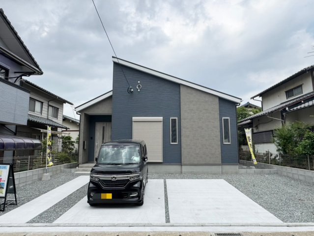 ーBloomーブルームー小倉北区篠崎5丁目3期　【小倉北区　新築戸建て】の外観|生活同線が集約でき、生活がワンフロアで完結な平屋が完成♪