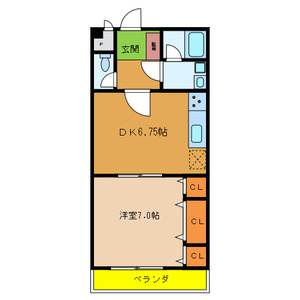 Vulcan城山の間取り
