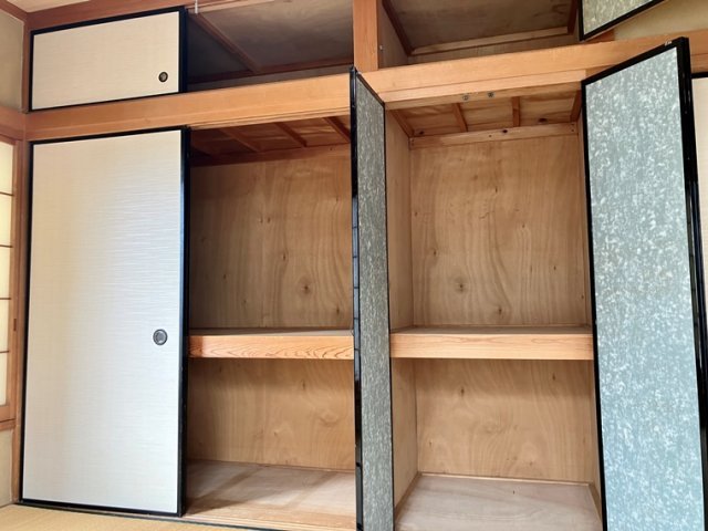 松木戸建の収納