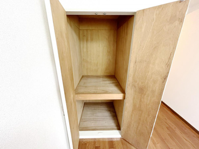 奥行のある収納です★