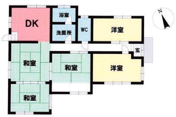 岡崎市舞木町狐山の間取り