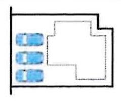 岡崎市鴨田町・中古戸建の区画図