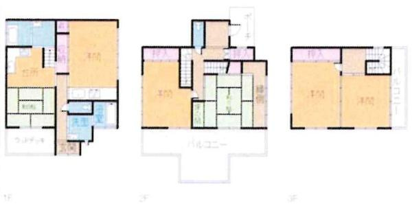 幸田町深溝・中古戸建の間取り