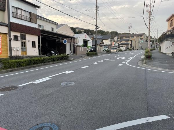 岡崎市中町・中古戸建の前面道路含む現地写真|前面道路です。