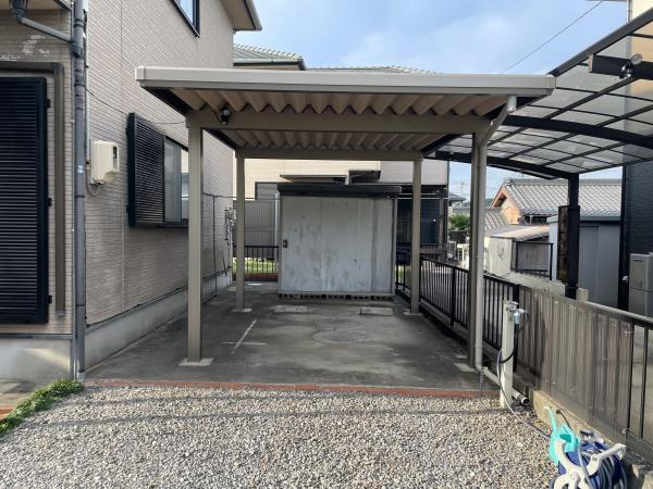 岡崎市桑谷町・中古戸建の駐車場|１台駐車できます！
