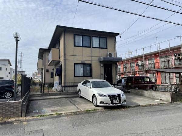 岡崎市末広町・売アパートの駐車場|敷地内駐車場です。