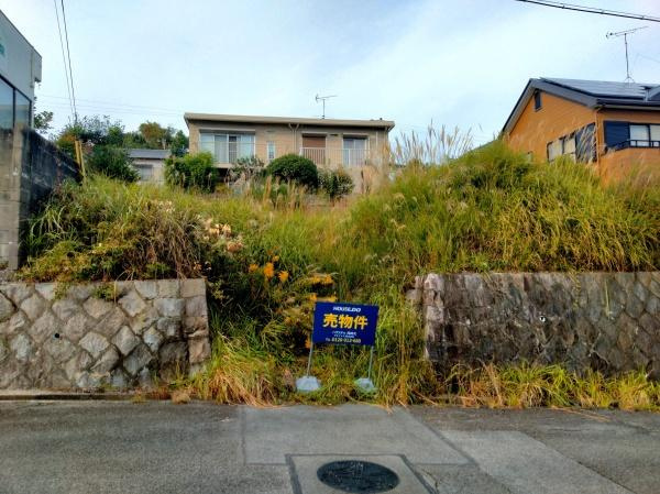 岡崎市真伝町字清水谷の売地の外観