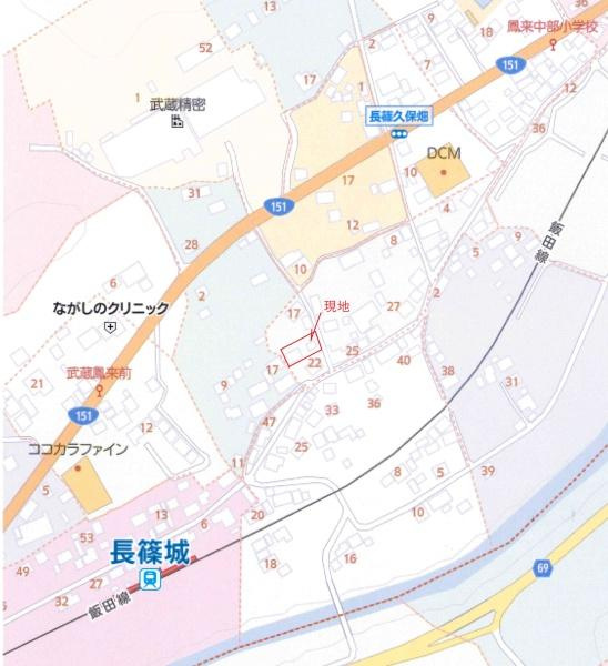 新城市長篠・中古戸建のその他|交通アクセス図です。