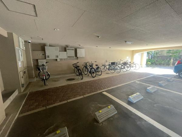 ユニオンハイツ戸崎のその他共用部分|駐輪場です。